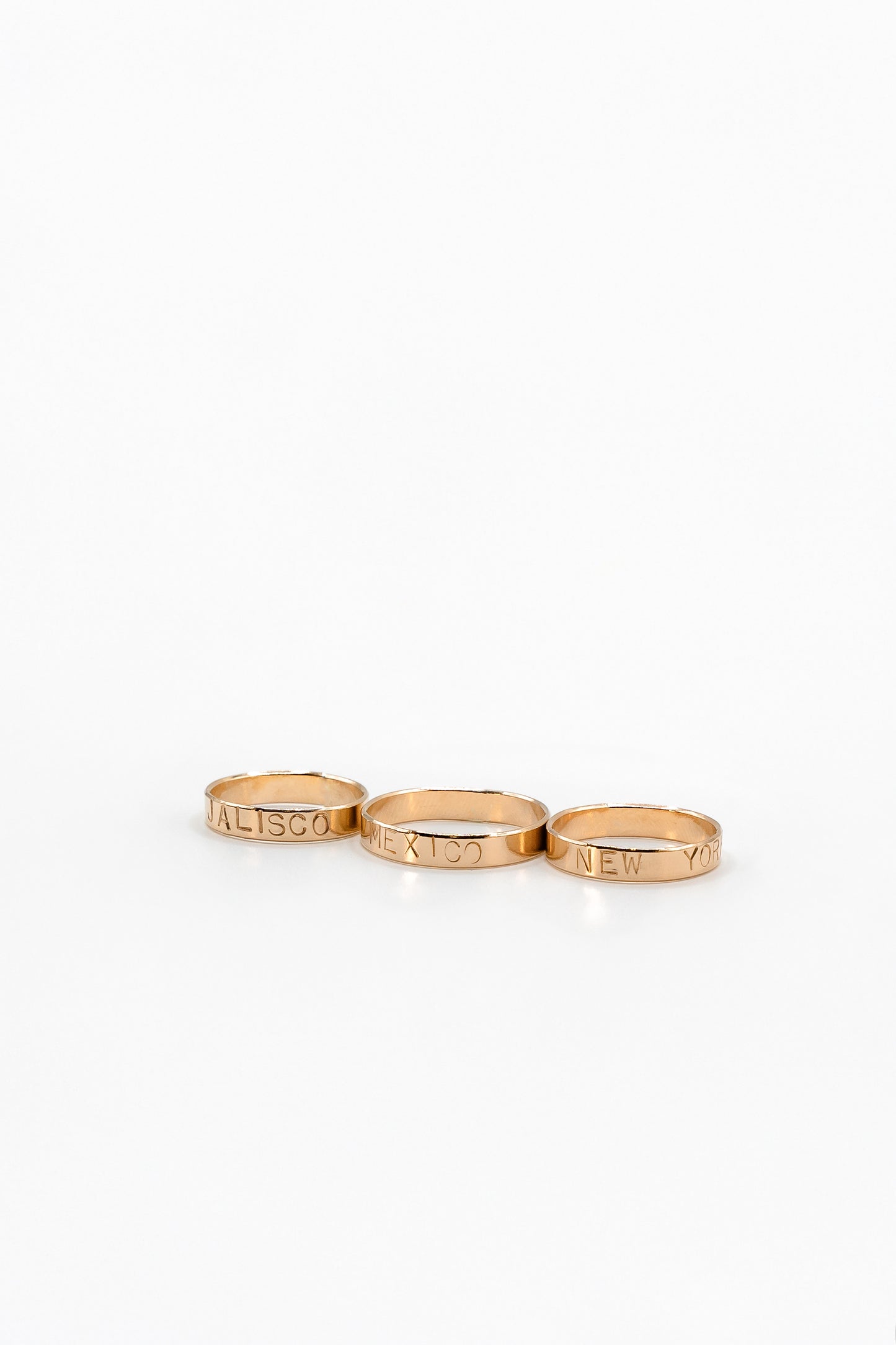personalized city ring