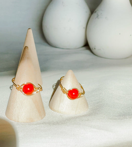 Carnelian ring