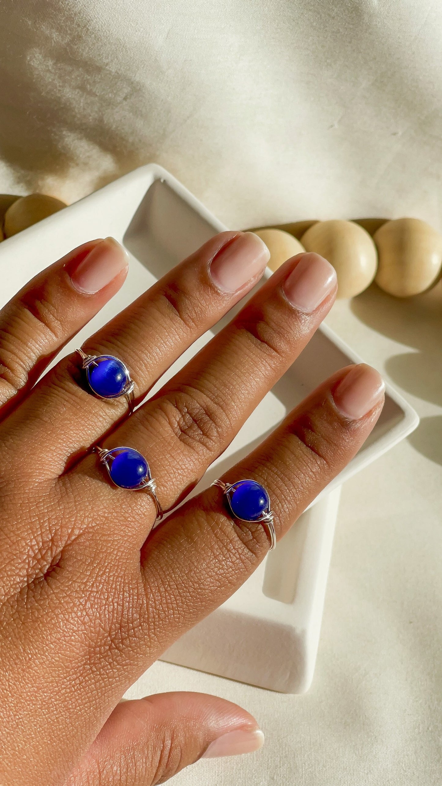 Ocean eye ring