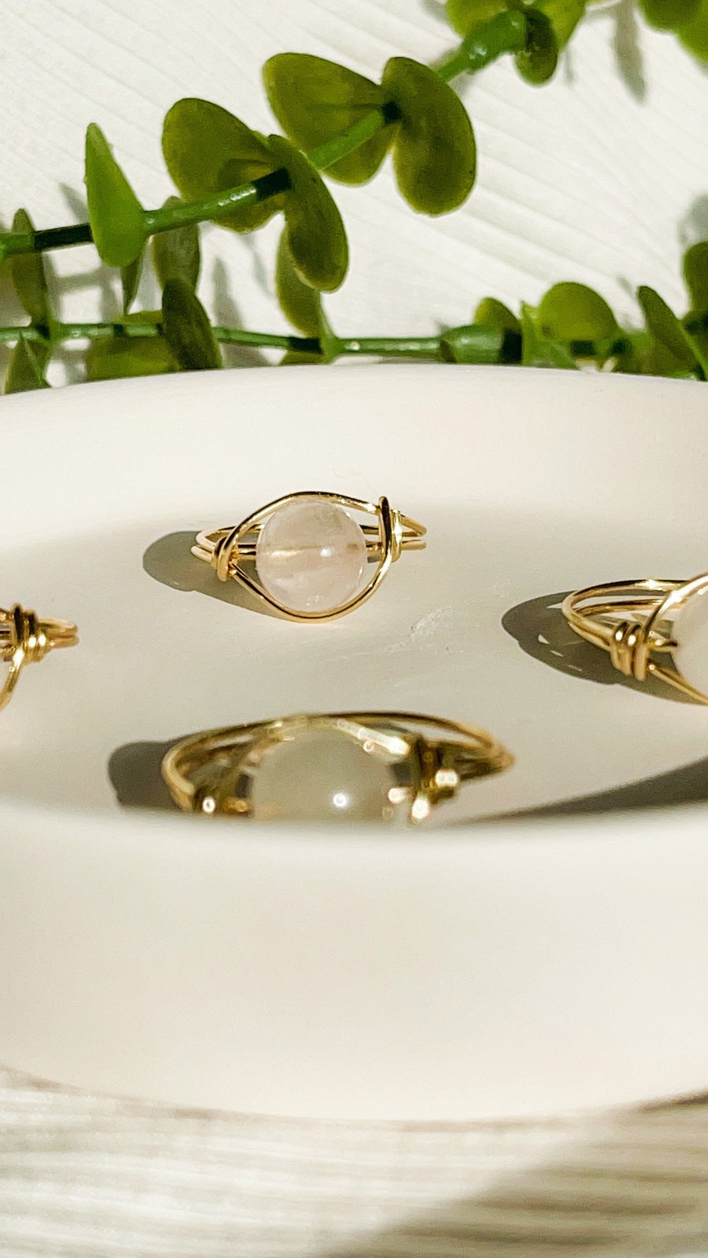 Rose Quartz ring