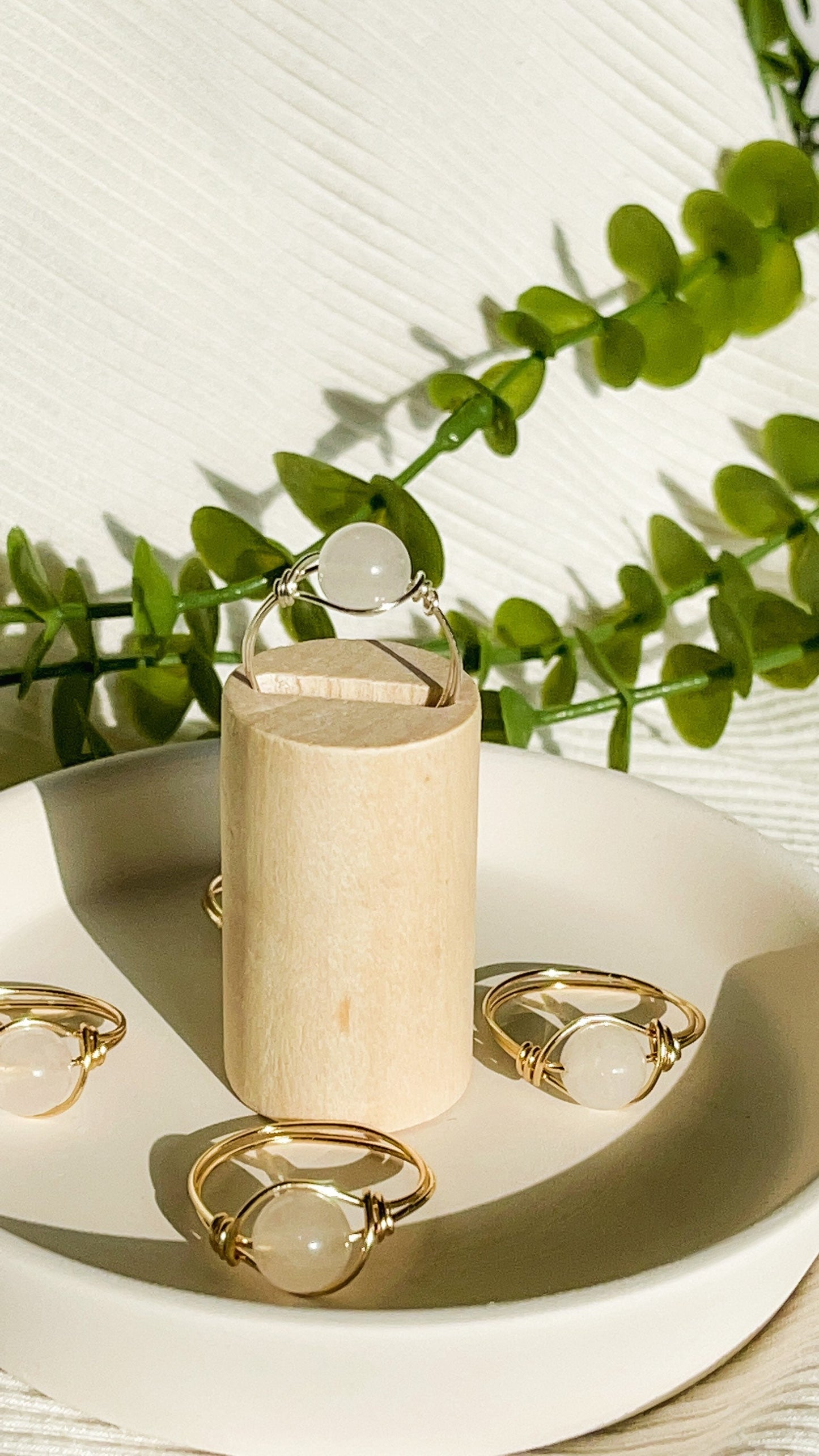 Rose Quartz ring