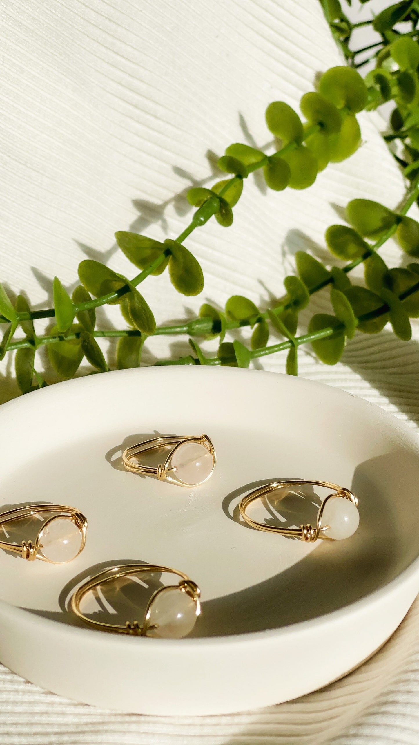 Rose Quartz ring