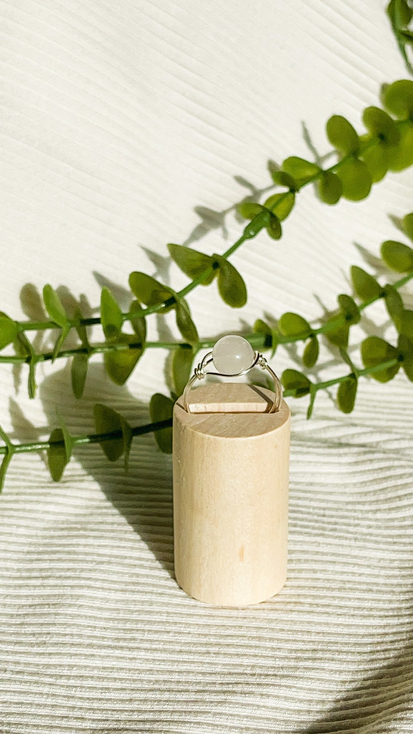 Rose Quartz ring