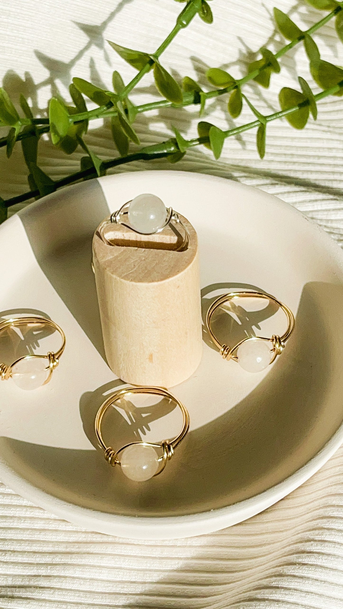 Rose Quartz ring