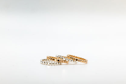 Flat bead ring