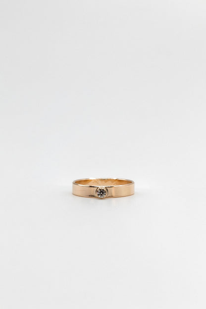Moissanite ring