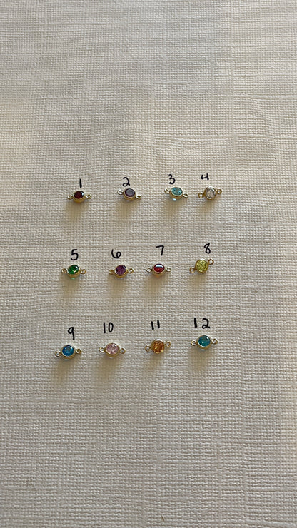 Birthstone necklace