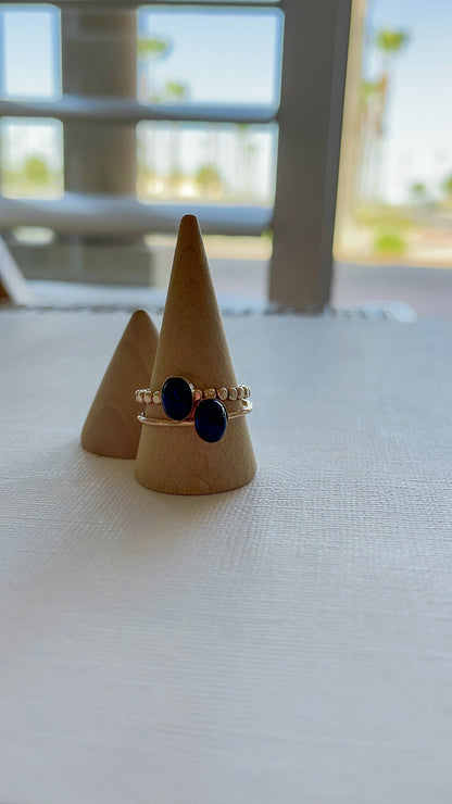 Onyx Ring ( plain ring band)