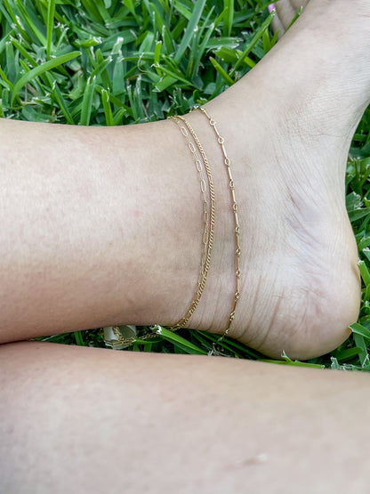 Ankle bracelets
